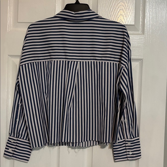 Zara cropped button down XS - Picture 4 of 5